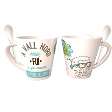 TAZA CÓNICA OLVIDAR